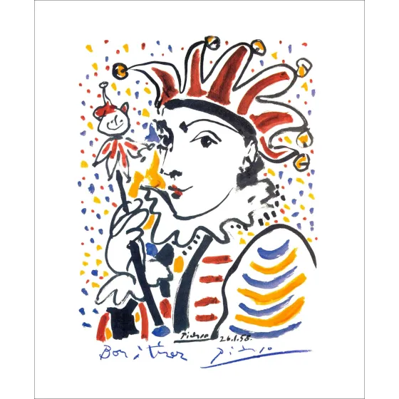 Pablo Picasso, Carnaval 1958 – Lithographie 49x40 cm | Galerie 125