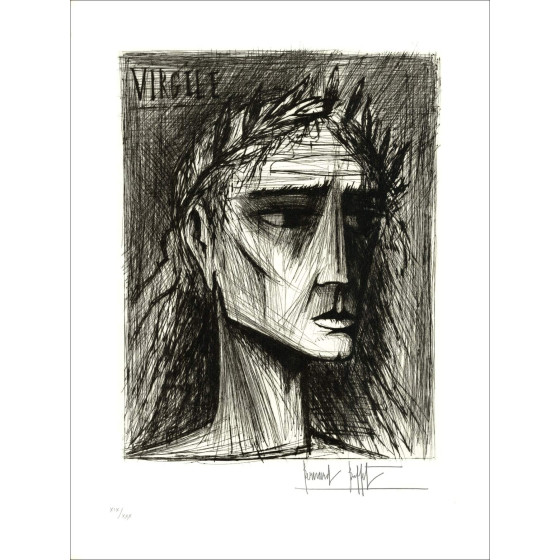 Bernard Buffet - L'Enfer de Dante 1977 - Acqueforti firmate