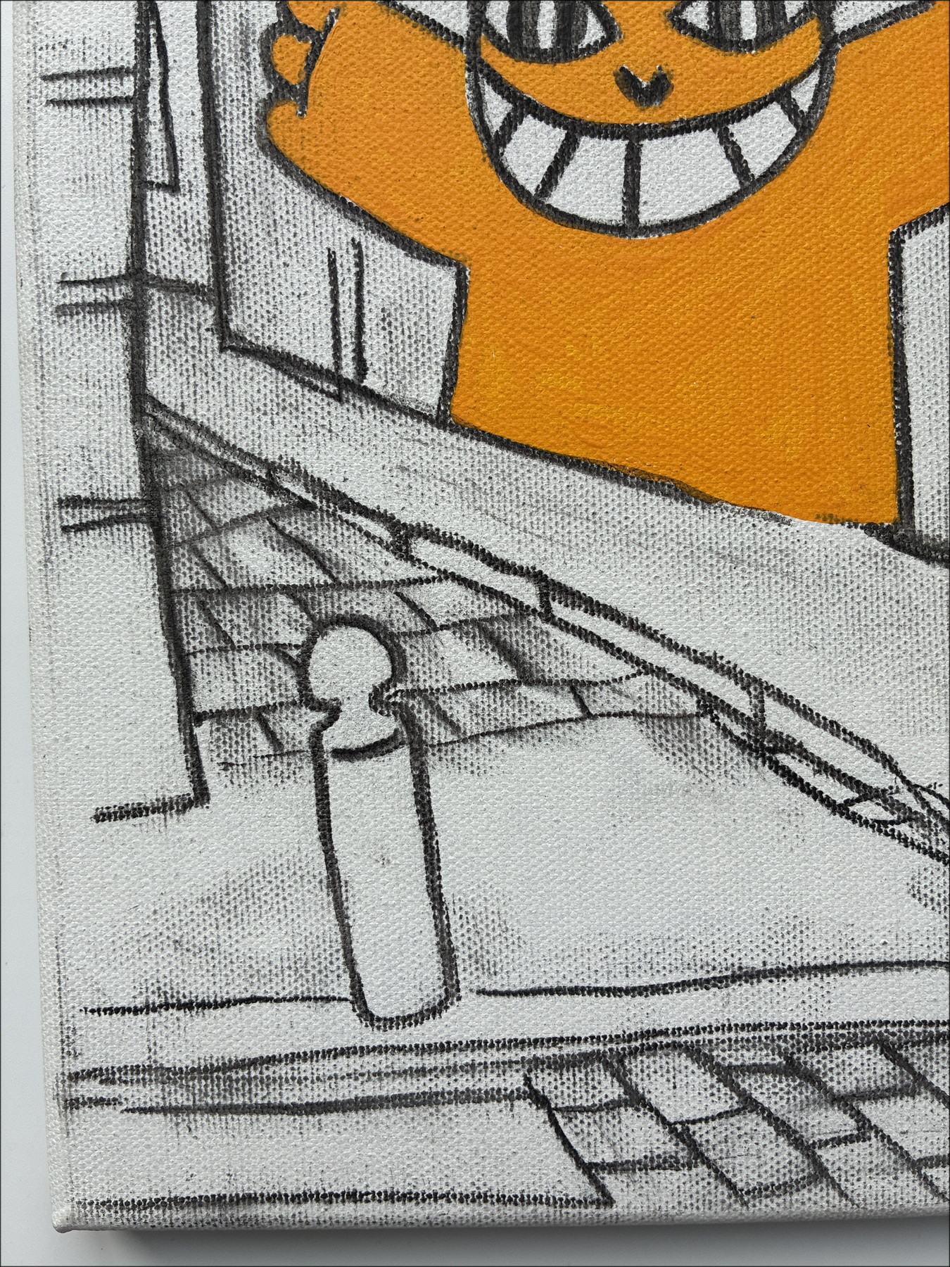 M.Chat (Thoma Vuille) - Passage des Abbesses, acrílico 2026