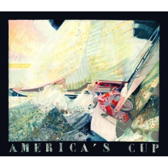 Kaufen Sie Amerikas Cup de Paul Ambille Original-Lithographie