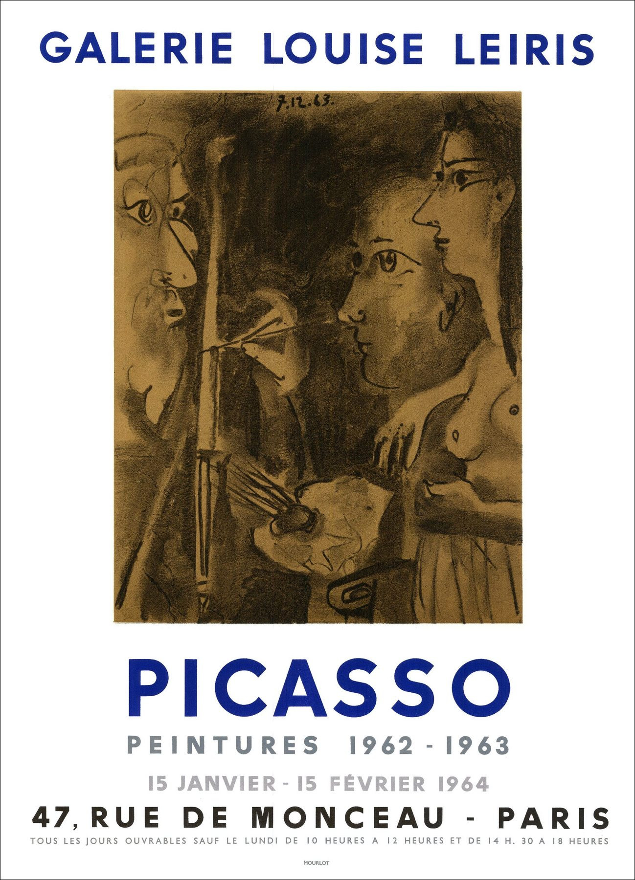 Aankoop Lith Pablo Pablofra_LatnASSO Expositie Galerie Louise Leiris