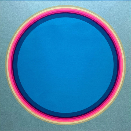 Jan Kaláb – Shine Around Blue 1118, sérigraphie