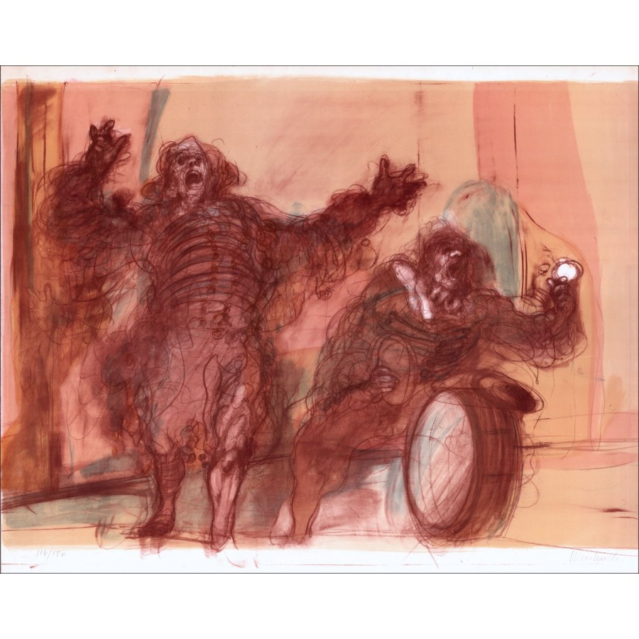 Buy original lithograph Claude WEISBUCH The Great Parade 