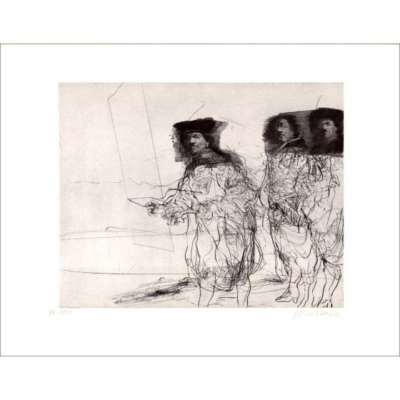 Acquista Claude Weisbuch The Borgeois Company Incisione originale del 1973