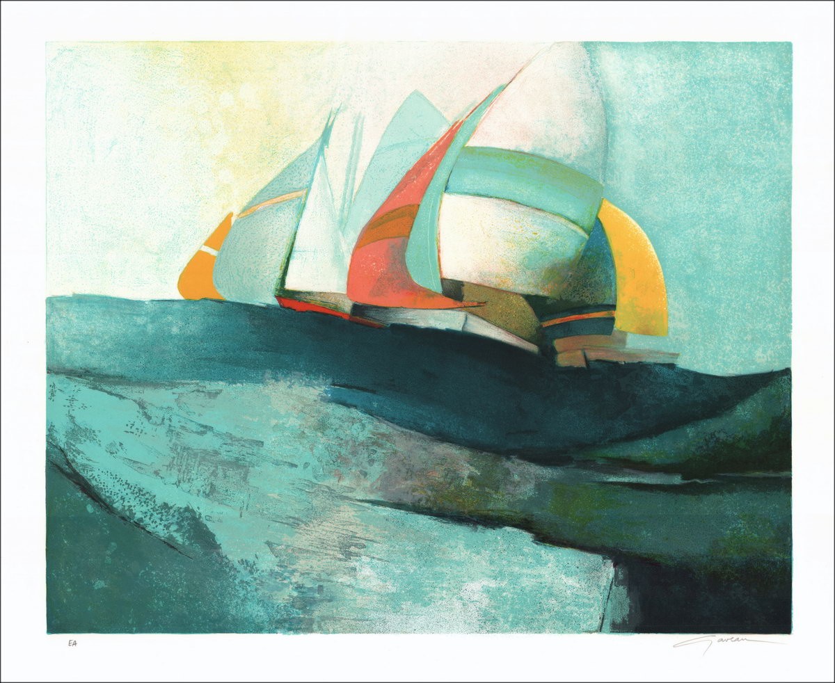 Kaufen Sie Claude Gaveau Original-Lithographie