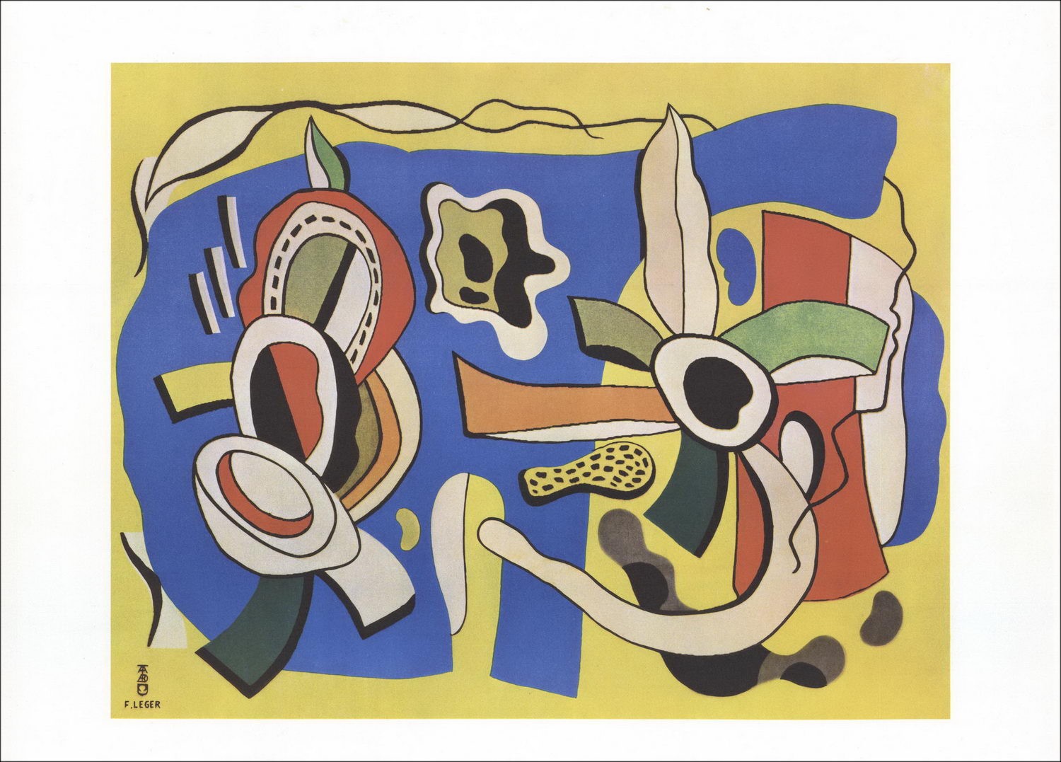 "Esposizione del pensiero francese, Parigi" di Fernand Léger 1959