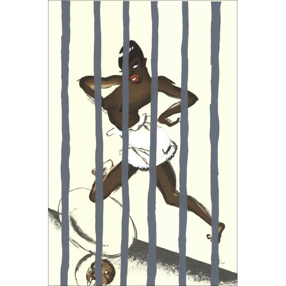 Paul Colin - Litografía "The Black Tumult 32" 48x32cm