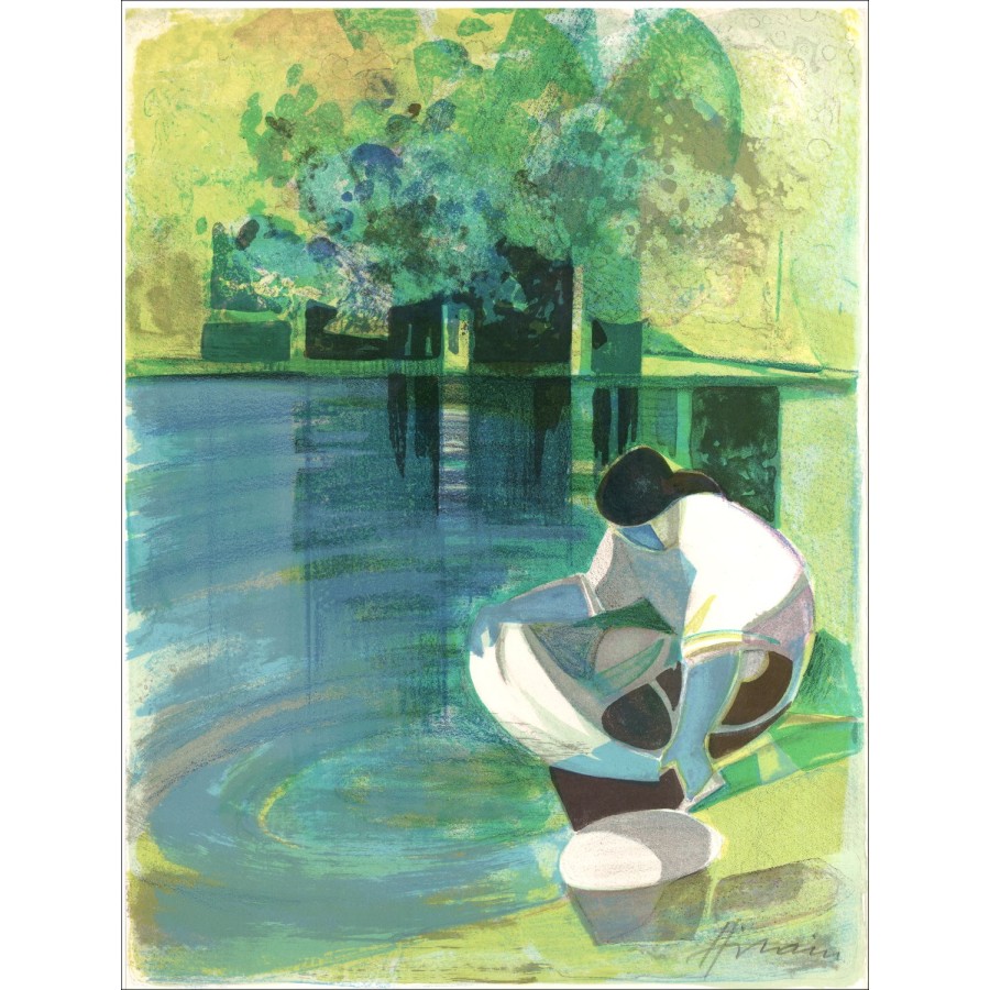 Camille Hilaire - La Lavandiere su Thur | Galerie125