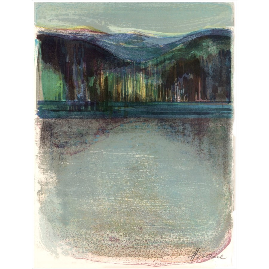 Achat Lith originale original Camille HILAIRE Het meer van Altenweier 