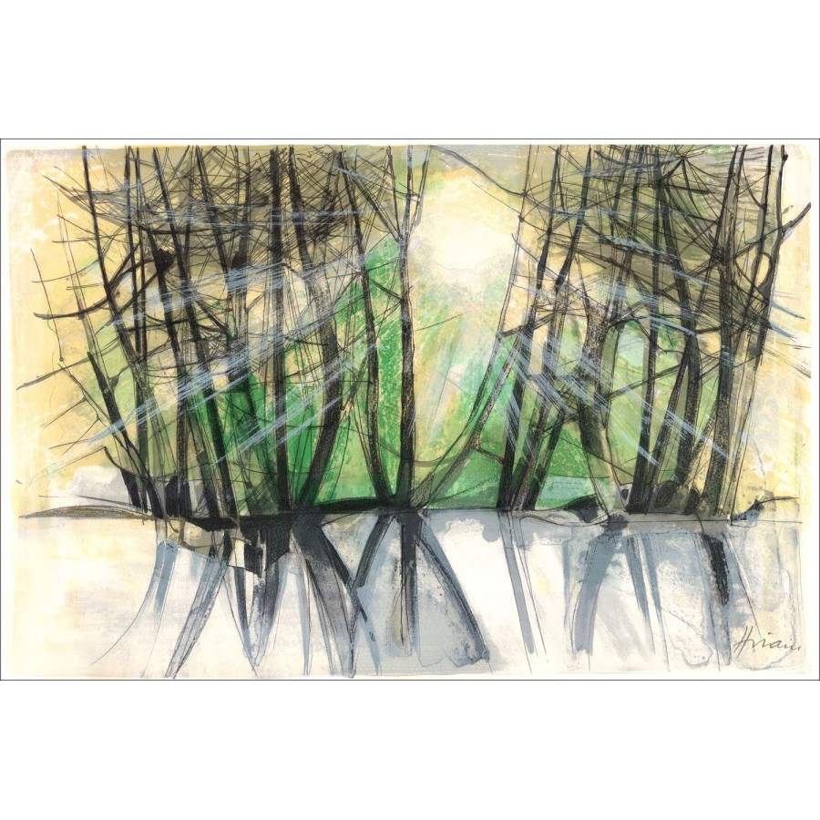 Kaufen Camille HILAIRE Original Andlau Lithographie