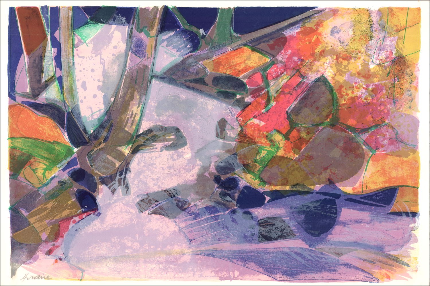Camille Hfra_LatnIRE: geïllustreerd werk "Où passent nos rivières" 1975