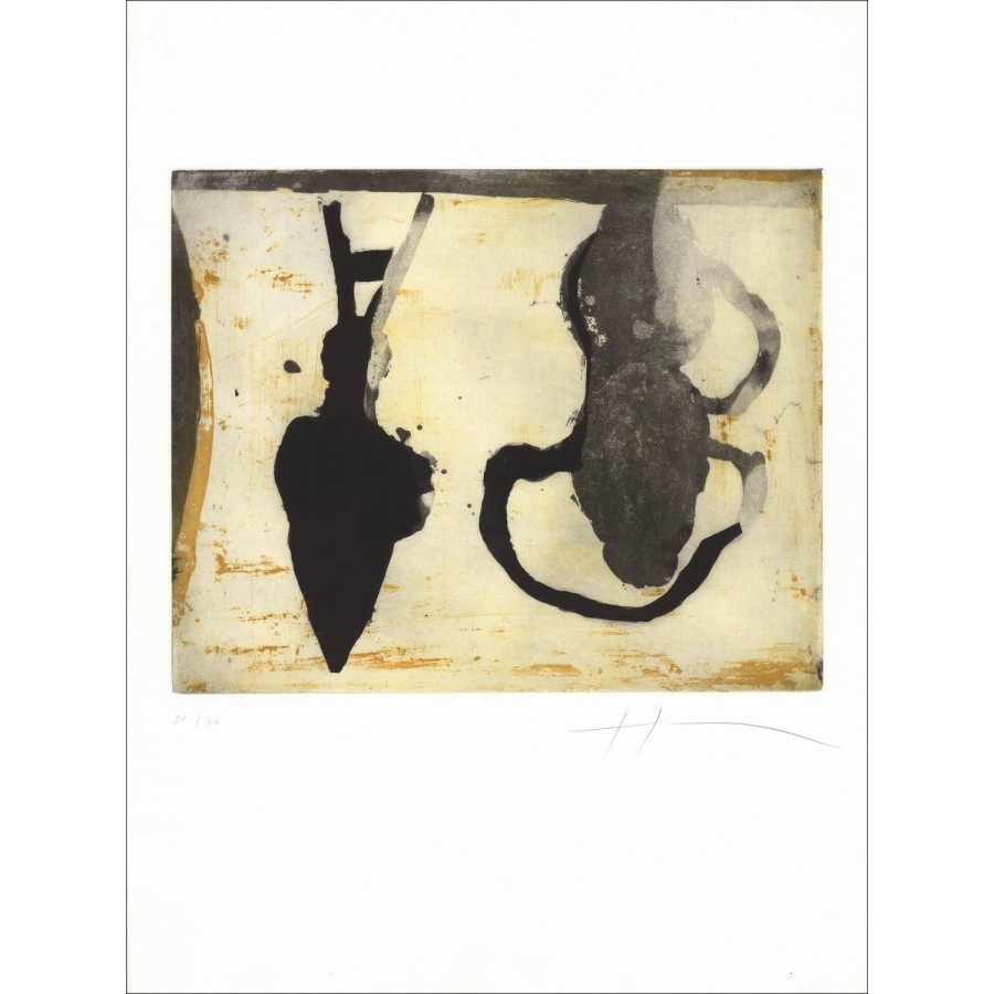 Koop Totem III Tony SOfra_LatnÉ Oorspronkelijke gravure en aquatint 