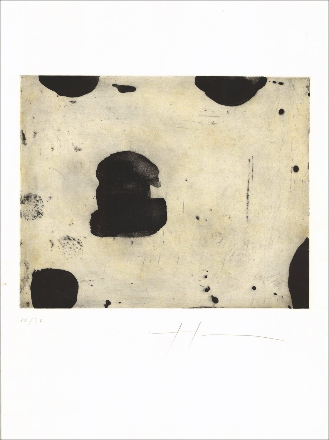 Aankoop Oorspronkelijke en aquatint Tony SOfra_LatnÉ Totem V 