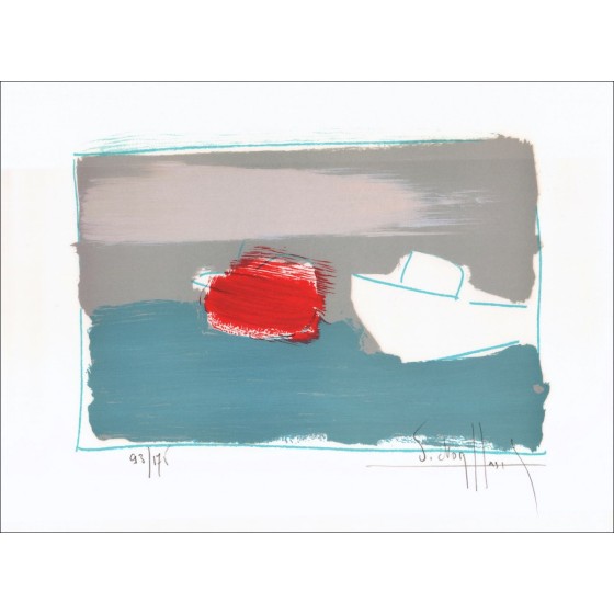 Victor Hasch Original Lithograph Cannes