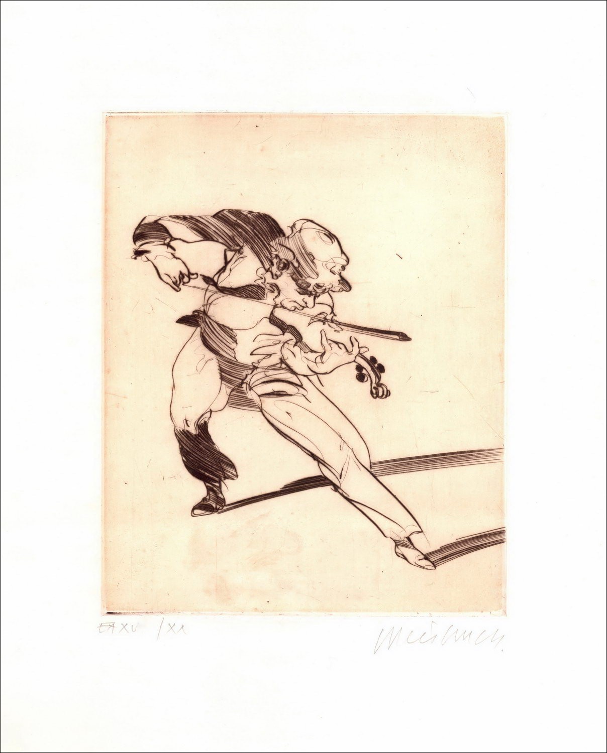 Koop Claude WEISBUCH Oorspronkelijke gravure