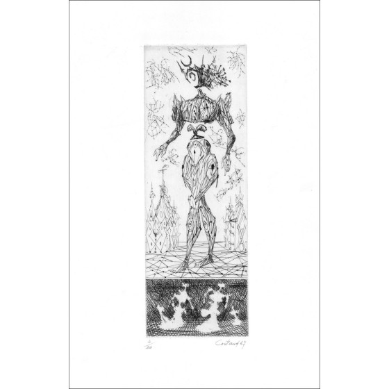 Acquista Incisione originale Lucien Coutaud Girl