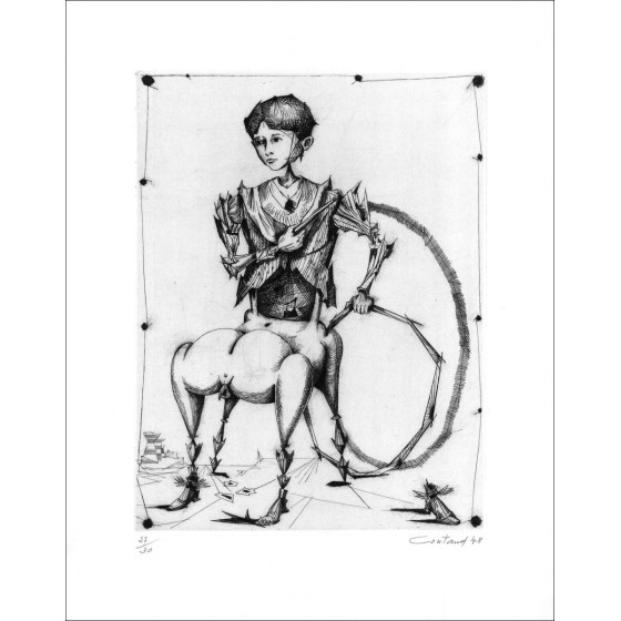 Comprar Kafka Child Lucien Coutaud Original Grabado 