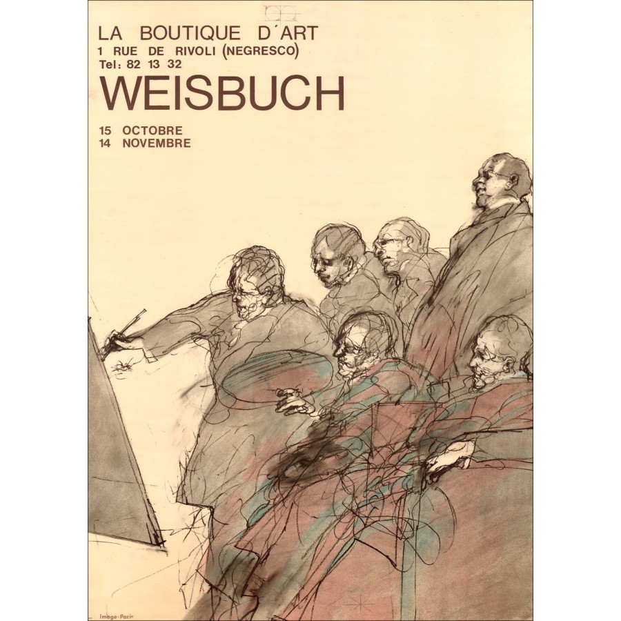 Lithfra_Latn Claude WEISBUCH Kunstenwinkel, Parijs