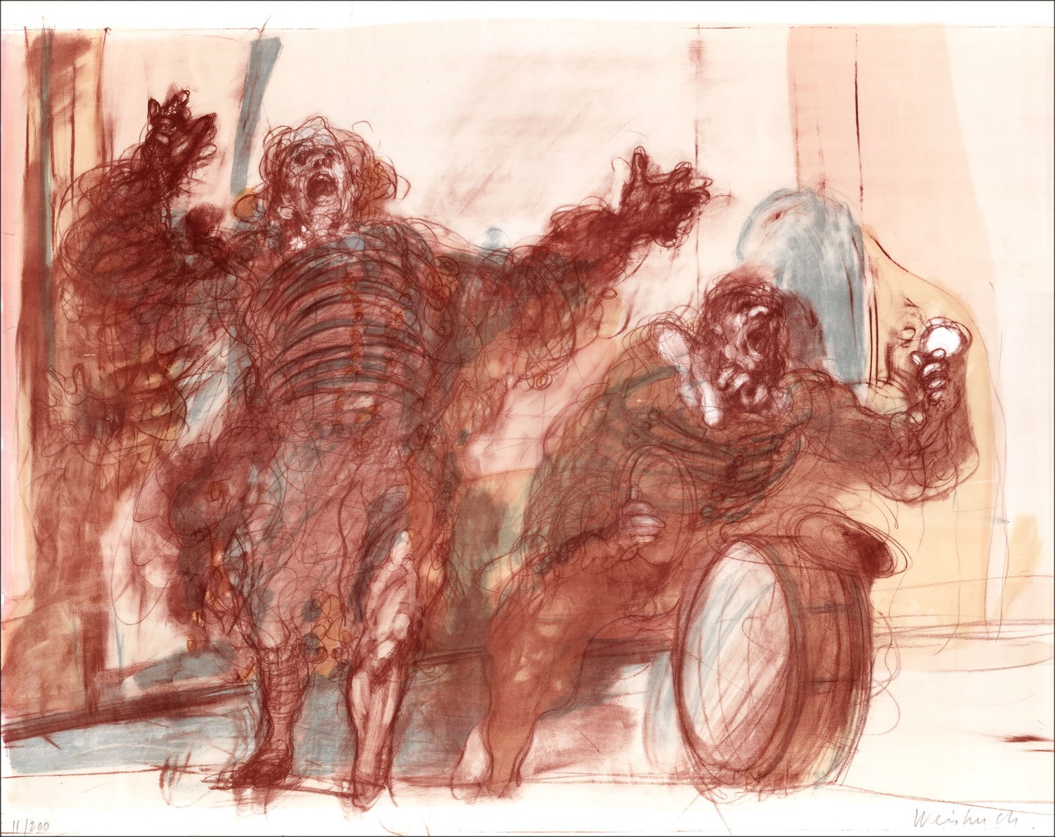 Buy Claude WEISBUCH The Great State Parade1 Original Lithograph 1972