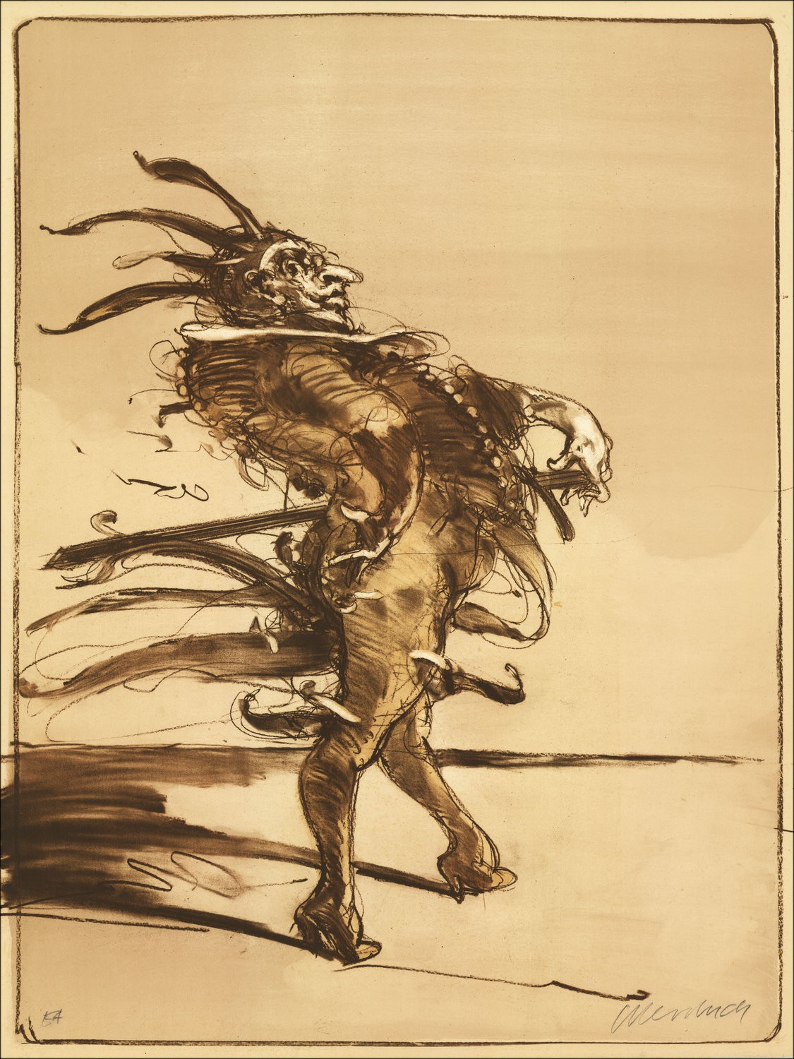 Compra il comico di Claude Weisbuch Litografia originale 