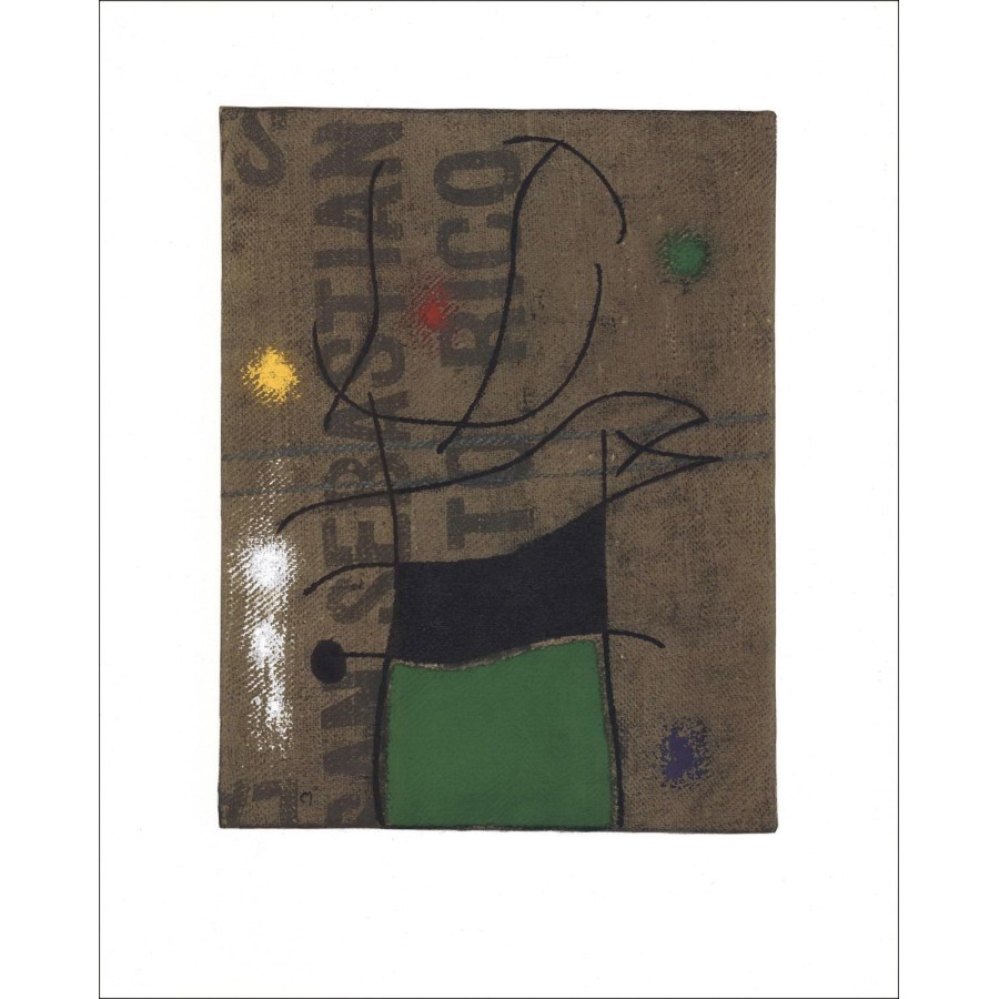Koop Joan Mfra_Latn Lith 17, Samenstelling 17, Vrouw en Vogel 1965