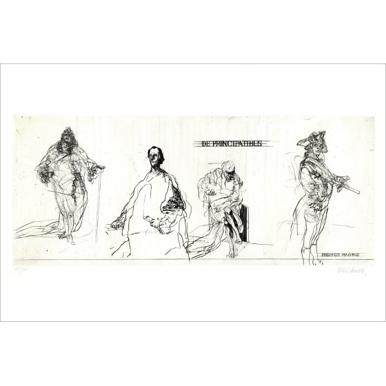 Comprar Claude Weisbuch Original Grabado a Principalibus II 1972 