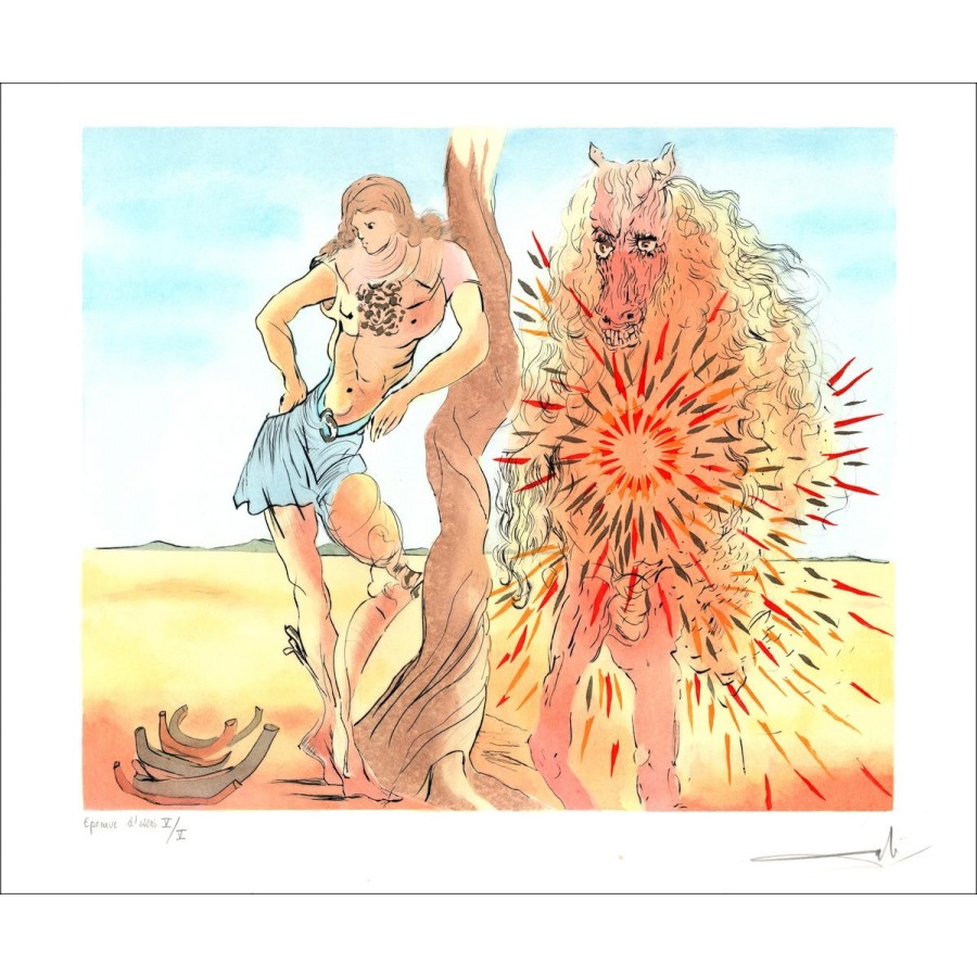 ACQUISTO DI POSTO DEL GUADAGGIO DEL KNIGHT MORICAND DA Salvador Dali (dopo)