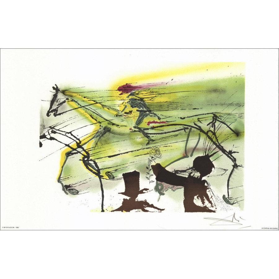 Acquistare i cavalli daliniani un litro di Salvador DALI 