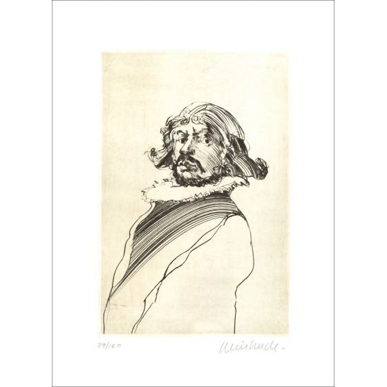 Comprar Claude Weisbuch Homenaje a Jacques CALLOT II 2012 Grabado original