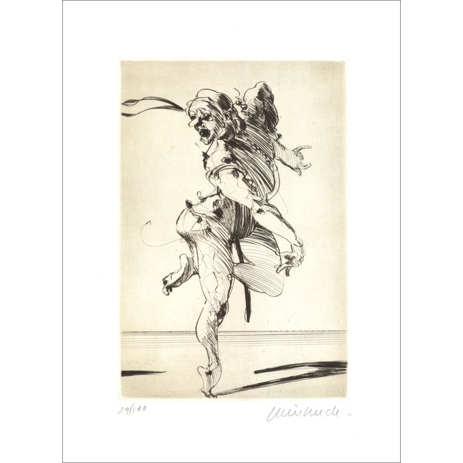 Kaufen Sie Originalgravur Claude Weisbuch Tribute an Jacques Callot IV 2012 