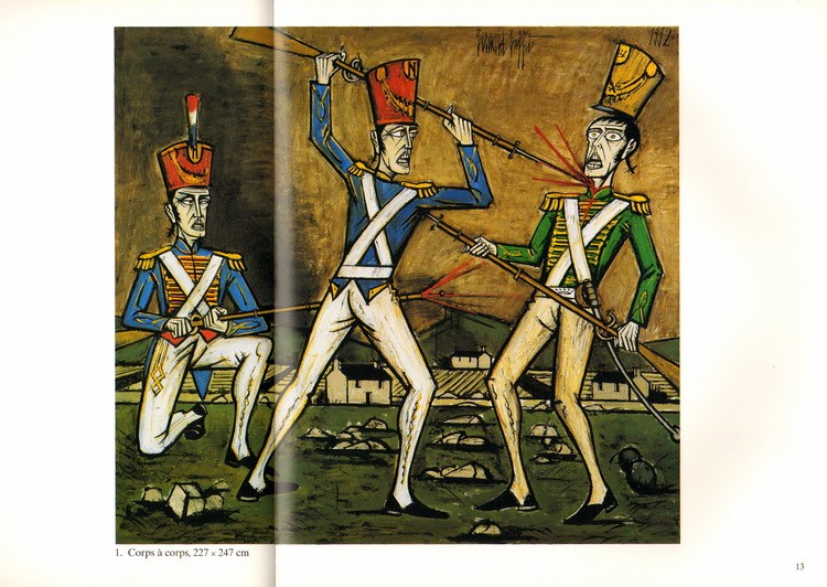 Buy Bernard Buffet Katalog Das Reich oder die Freuden des Krieges 