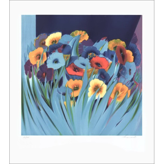 Acquista Anemones de Claude Hemeret Litografia originale 