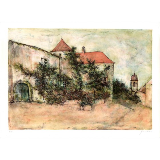 Comprar Bernard Gantner Farmhouse Original Litografía