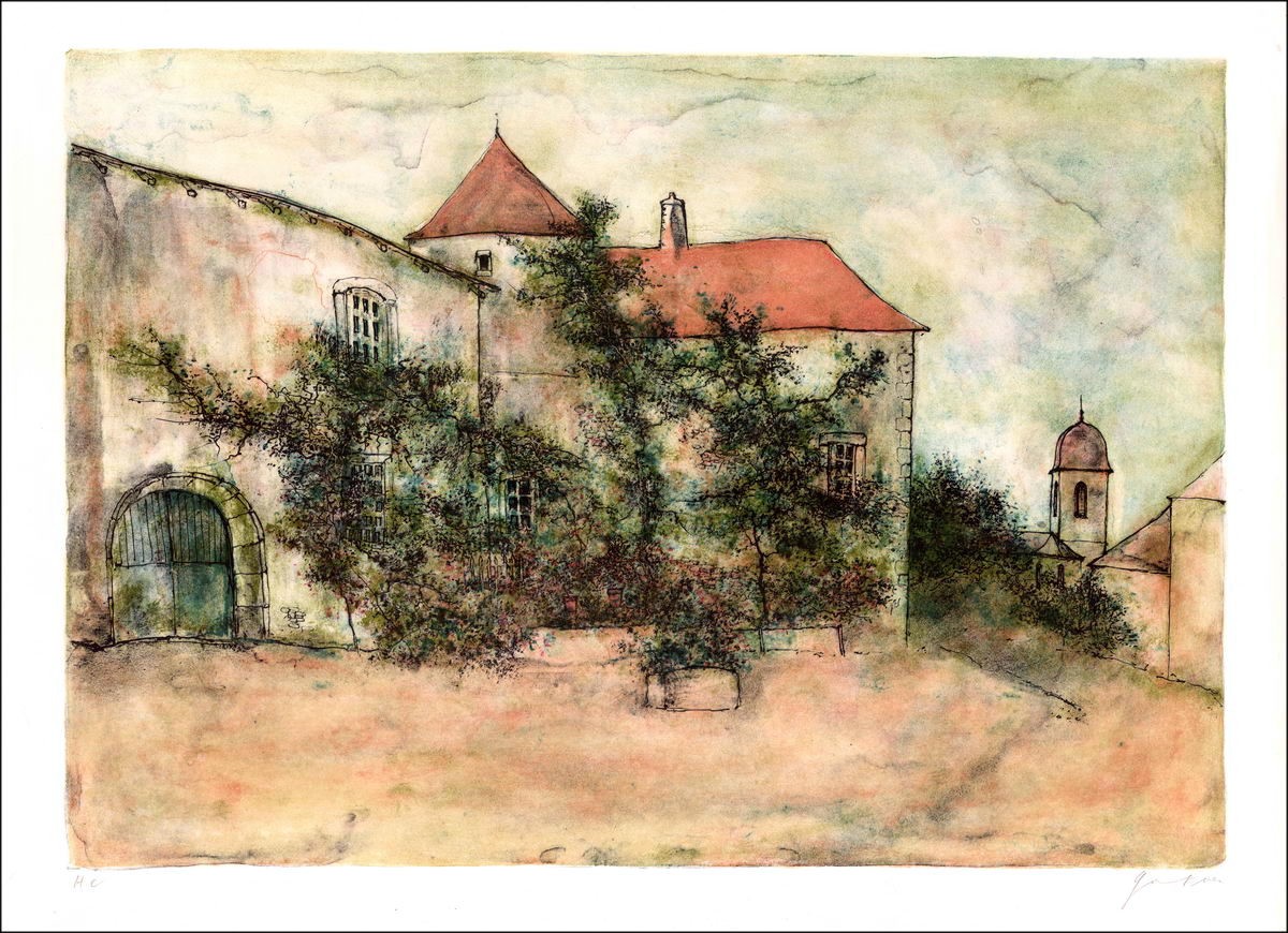 Buy Bernard GANTNER The Farm Body Original Lithograph