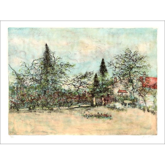 Kaufen Der Garten Bernard GANTNER Original Lithographie