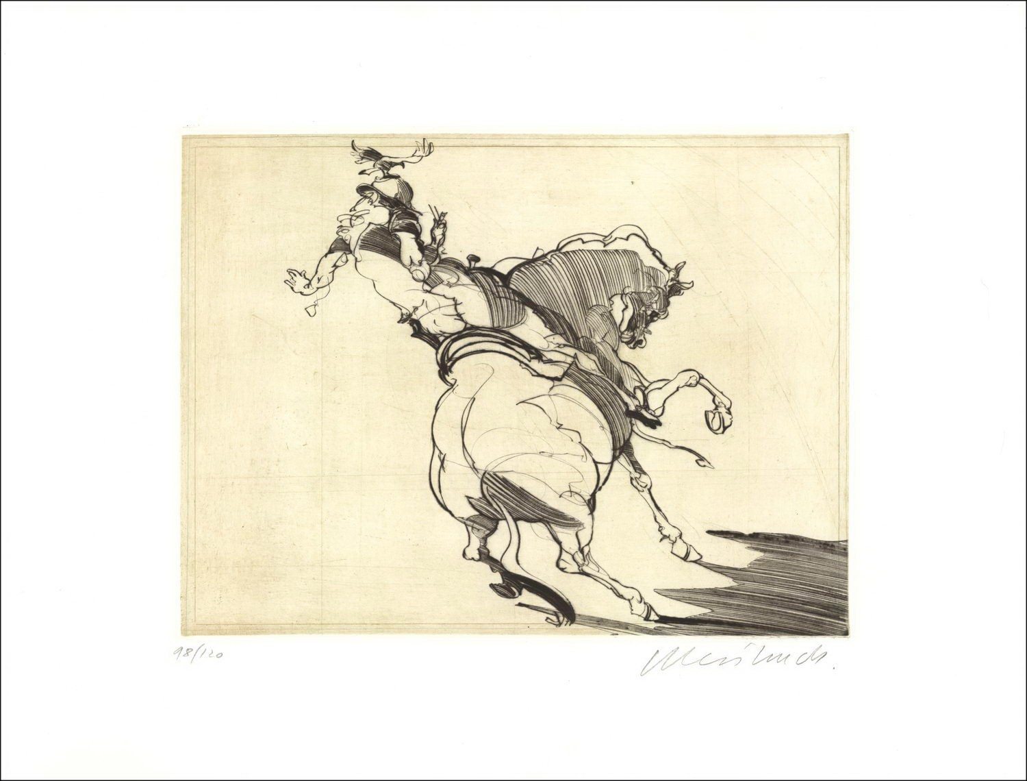 Kaufen Claude Weisbuch The Cavalier Der ursprüngliche Gravierhelm 1985