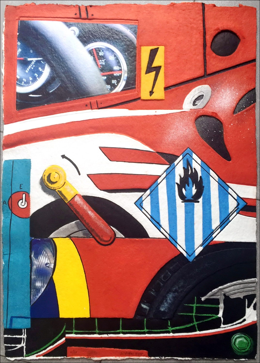 AQUAGRAVURE "FERRARI" - LIMITED Edition | Galerie125