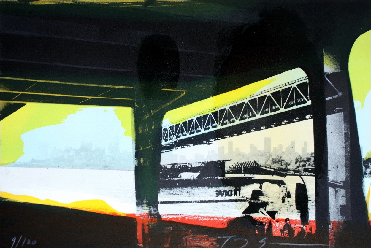 Koop Tony Soulié Originele Litho West Coast VI