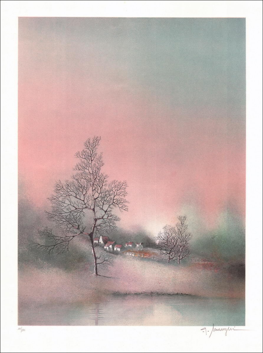 MAUGERI Alferio "Spring" Signed and numbered lithograph