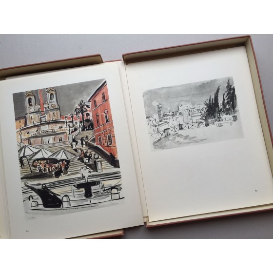 Compre Yves Baja Illustrated Venecia Trabajo en Roma Dibujo original en tinta