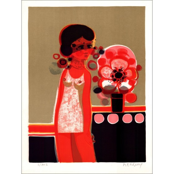 Frédéric Menguy - Originele Litho "The Angelic XII"