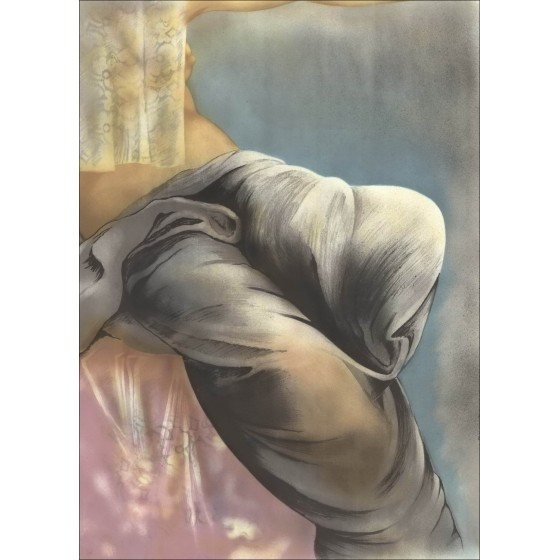 Woman - Original Lithograph numbered and signed in pencil by the artist - Budget range, small prize, decoration, work not c