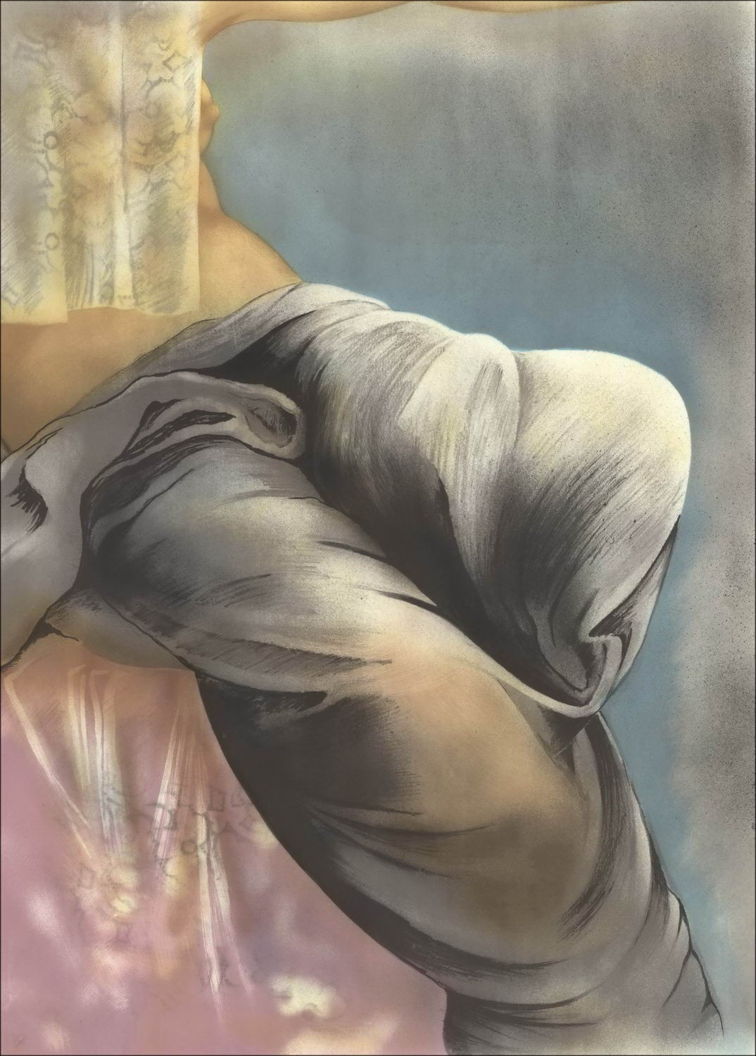 Woman - Original Lithograph numbered and signed in pencil by the artist - Budget range, small prize, decoration, work not c