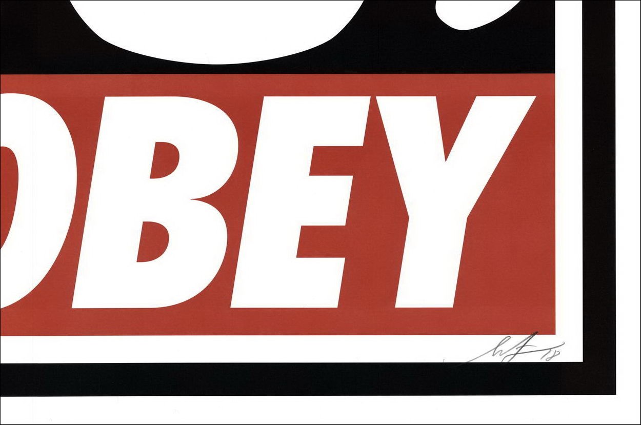 SHEPARD FAIREY – Obey Icon, serigrafia originale