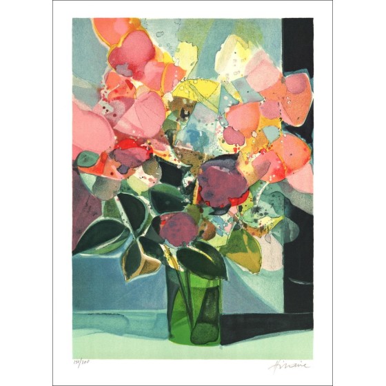Acquista Litografia originale Camille Hilaire Le Bouquet 01 