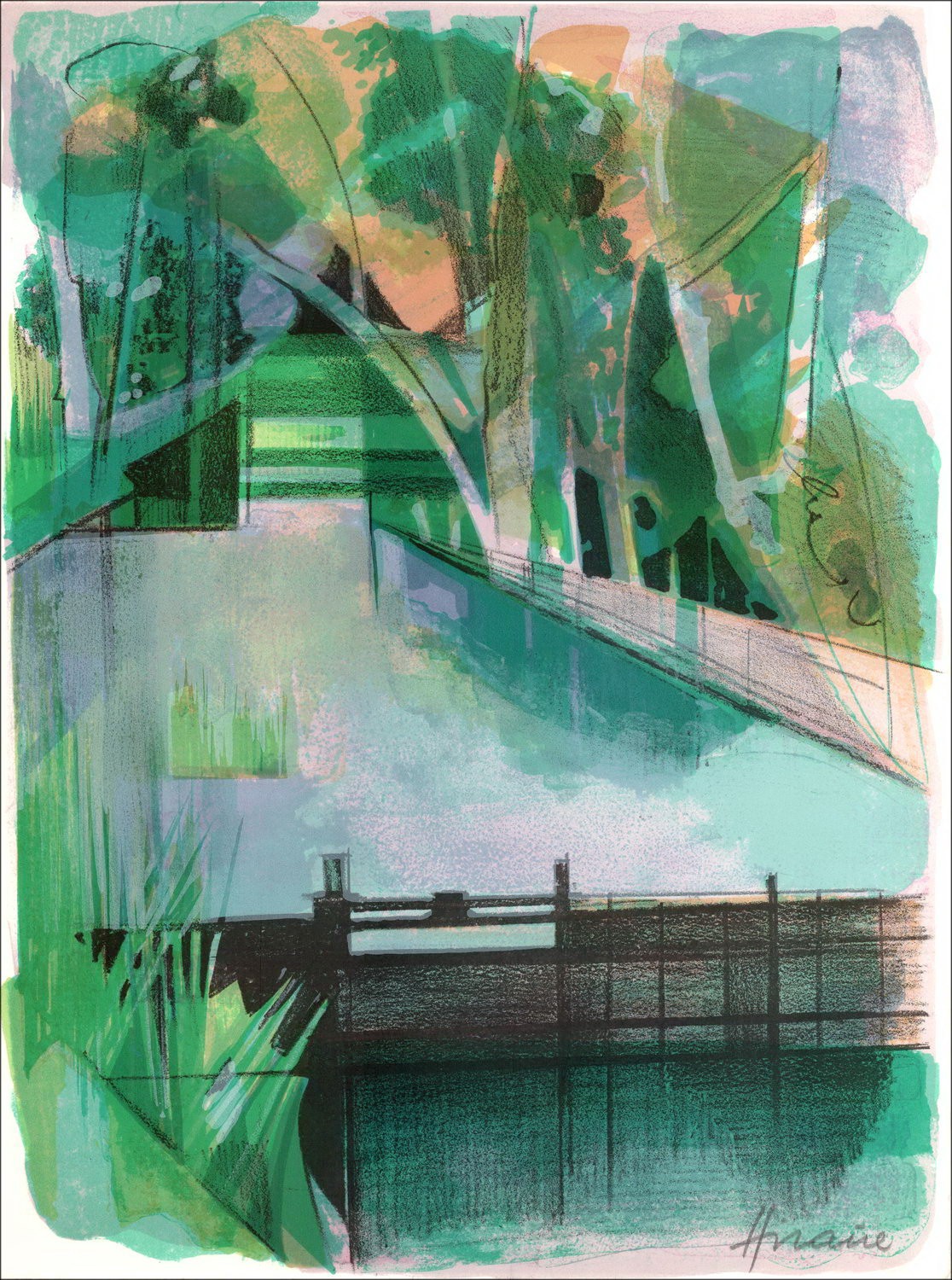 Camille Hilaire - Riflessioni su La Lauter | Galerie125
