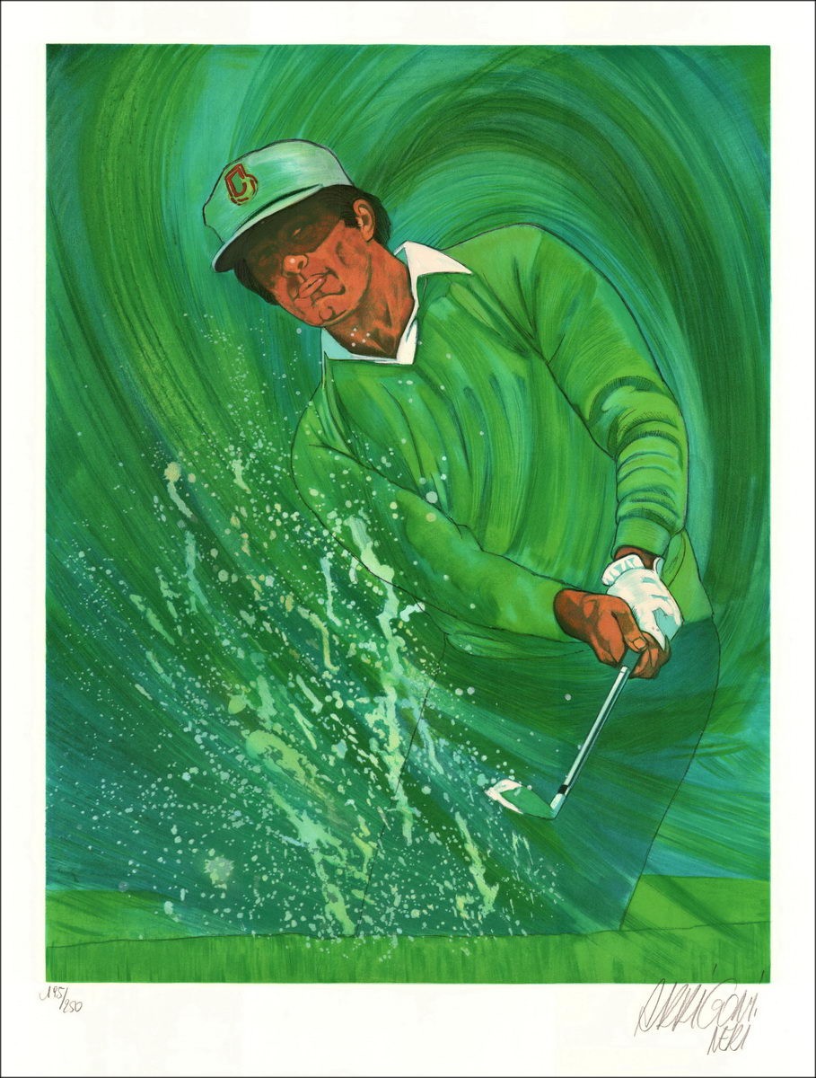 Jean François ARRIGONI-NERI : Le Golfeur : Le swing