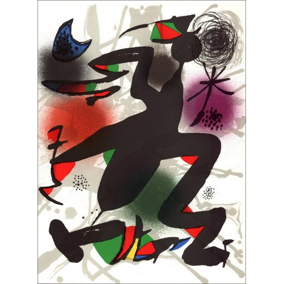 Koop Joan Miro Composition 04 Originele lithografie