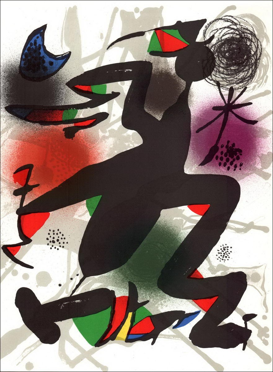 Comprar la composición de Joan Miro 04 Litografía original