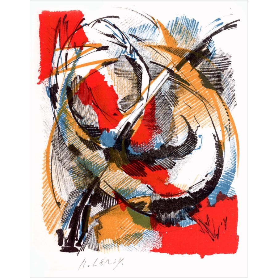 Roger Lersy - Lithographiezusammensetzung, ca. 1963